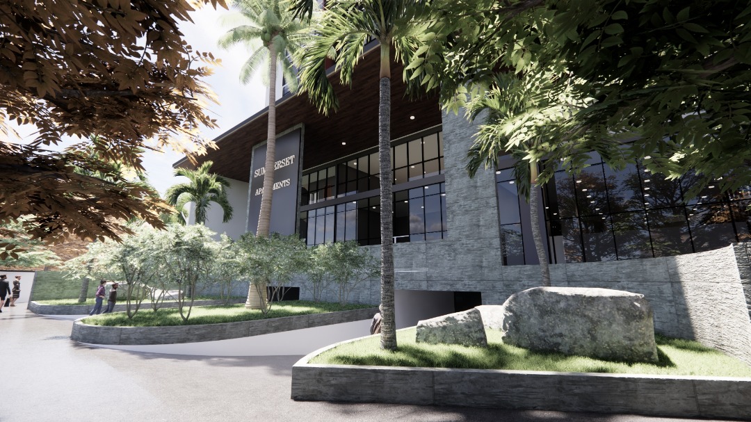 Modern Apartment Exterior